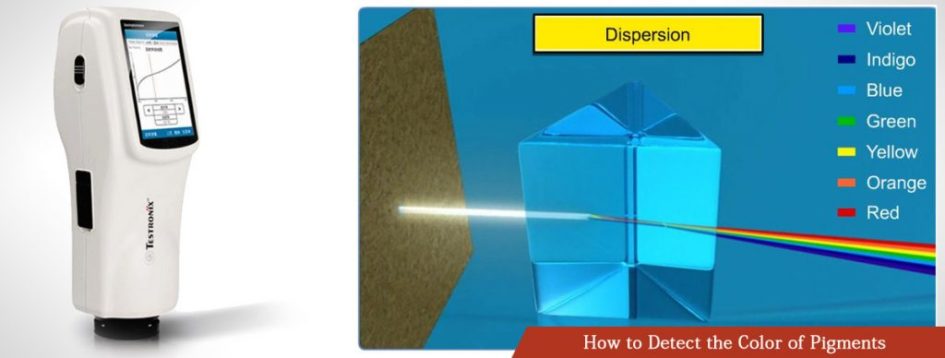 如何检测颜料的颜色?