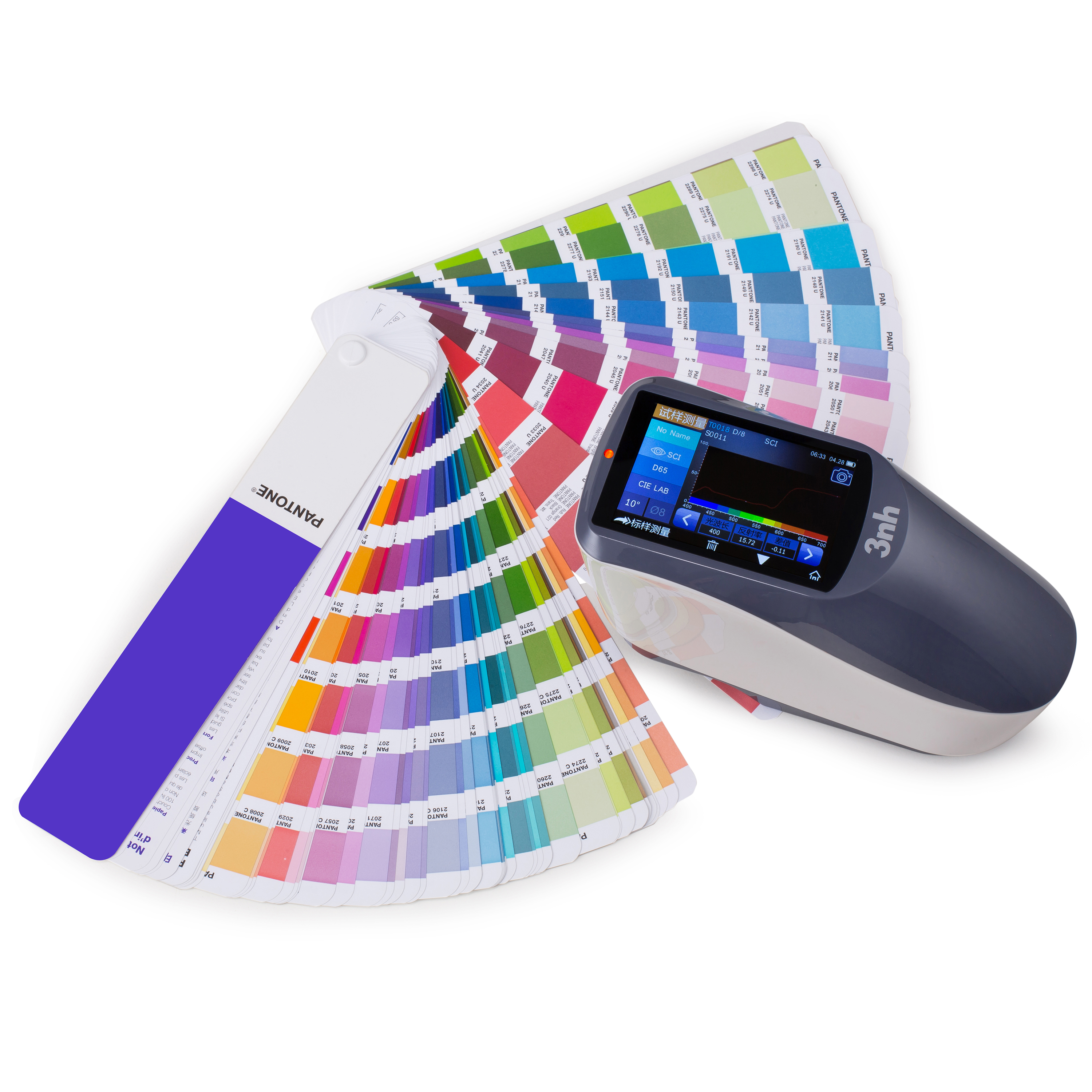 如何使用分光测色仪检测颜色质量